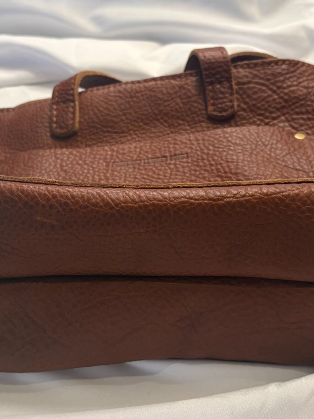 Portland Leather Classic Shoulder Bag – Full‑Grain Leather (Brand New) Classic - Picture 8 of 12